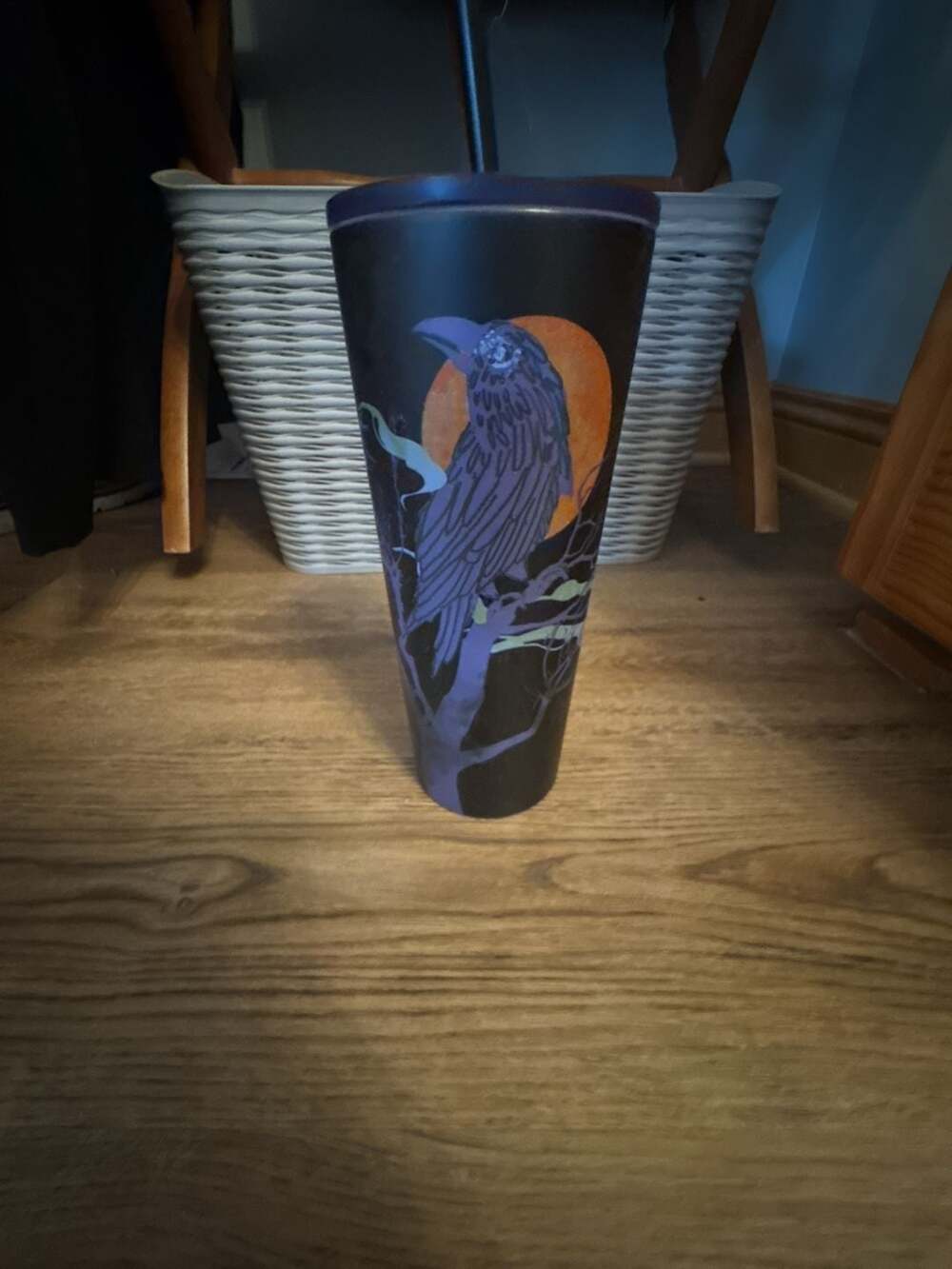Starbucks halloween Tumbler Fall 2022 Ravens Moon 24oz